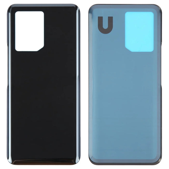 For Honor 100 5G Back Battery Housing Cover Part (Without Logo) - Black - 1