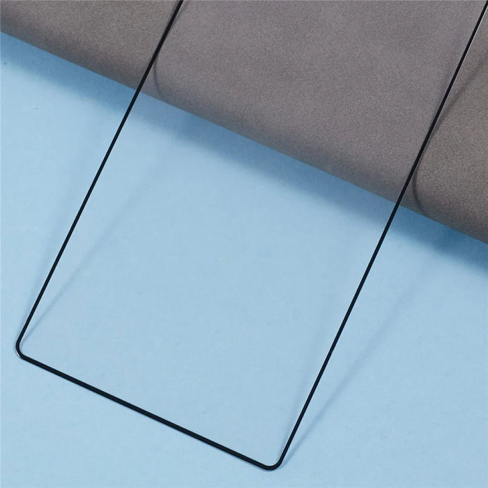 For Samsung Galaxy S25 Ultra Screen Protector Silk Printing Black Edge 2.5D Arc Edge Film (Fingerprint Unlock) - 5