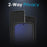 NORTHJO A++ For Samsung Galaxy S25 Anti-Spy Tempered Glass Screen Protector 2.5D 0.15mm Support Fingerprint Unlock - 5