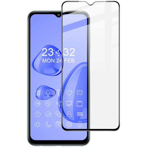 IMAK Pro+ Series Screen Protector for Samsung Galaxy F13 4G, HD Full Glue Full Covering Tempered Glass Film - 1