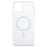 For iPhone 15 Plus Case TPU+Acrylic Phone Cover with Clear Lens Film - 3