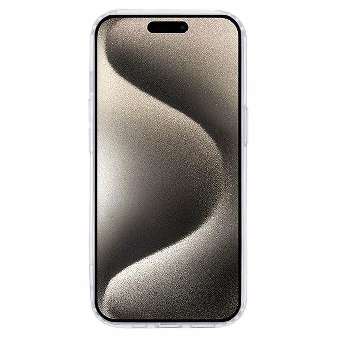 For iPhone 15 Plus Case TPU+Acrylic Phone Cover with Clear Lens Film - 5