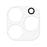 For iPhone 15 Pro Case TPU+Acrylic Phone Cover with Clear Lens Film - 2