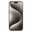 For iPhone 15 Pro Case TPU+Acrylic Phone Cover with Clear Lens Film - 5