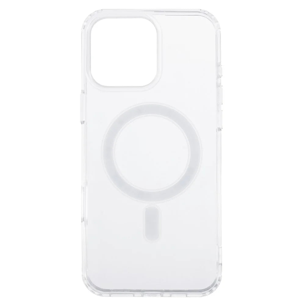 For iPhone 16 Pro Max Case TPU+Acrylic Phone Cover with Clear Lens Film - 3