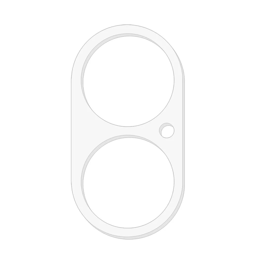 For iPhone 16 Case TPU+Acrylic Phone Cover with Clear Lens Film - 3