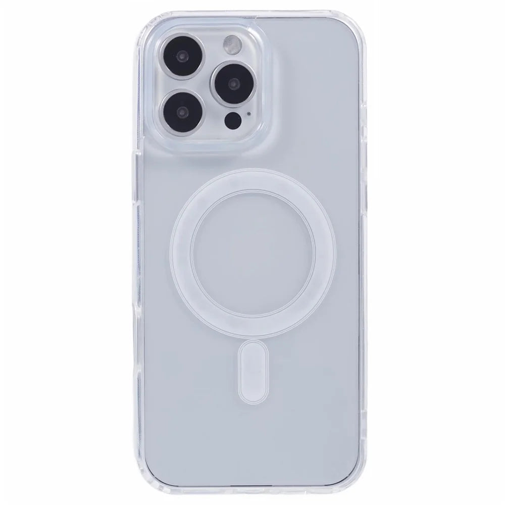 For iPhone 16 Pro Case TPU+Acrylic Phone Cover with Clear Lens Film - 4