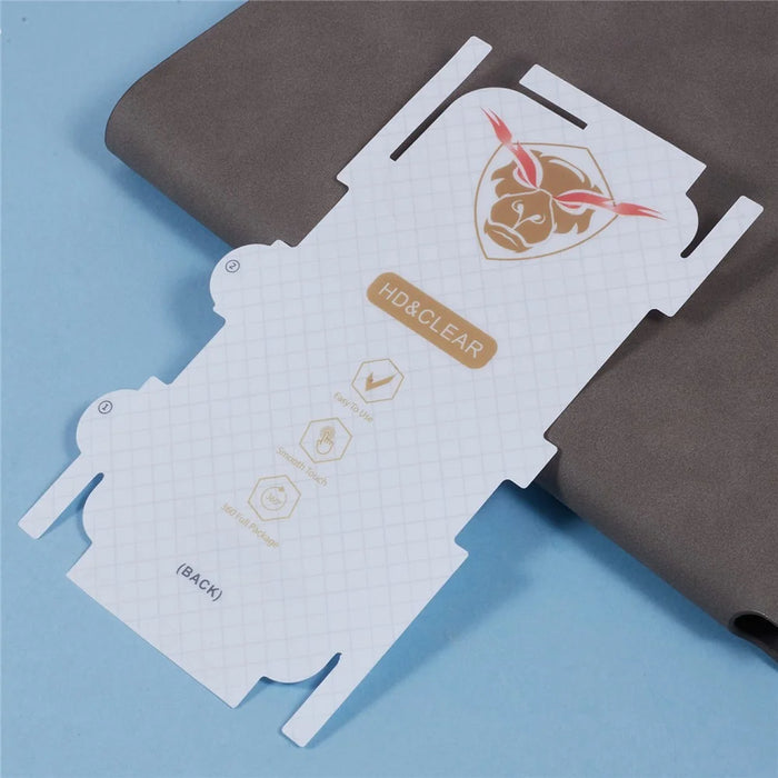 For iPhone 15 Back Screen Protector Soft TPU Ultra Clear Cell Phone Back Cover Film - 3