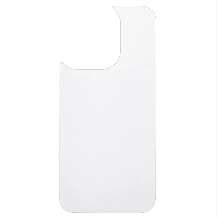 For iPhone 16 Pro Max Back Screen Protector Straight Edge Tempered Glass Back Cover Film - 2