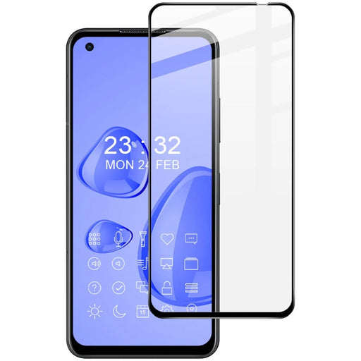 IMAK Pro+ Series for Asus Zenfone 9 5G Tempered Glass Full Glue Film HD Clear Explosion-proof Full Screen Protector - 1