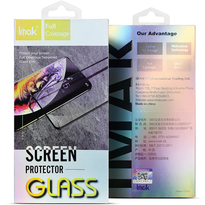 IMAK Pro+ Series for Asus Zenfone 9 5G Tempered Glass Full Glue Film HD Clear Explosion-proof Full Screen Protector - 7