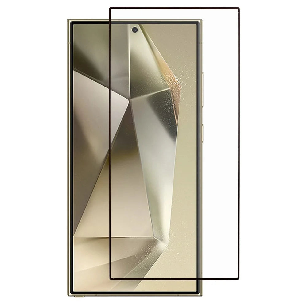 For Samsung Galaxy S25 Ultra Tempered Glass Full Glue Full Screen Protector Support Fingerprint Unlock - 1