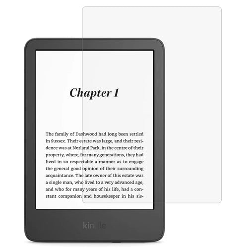 For Amazon Kindle 6" (2022) Tablet Tempered Glass 2.5D Arc Edge HD Clear Full Coverage Screen Protector - 1