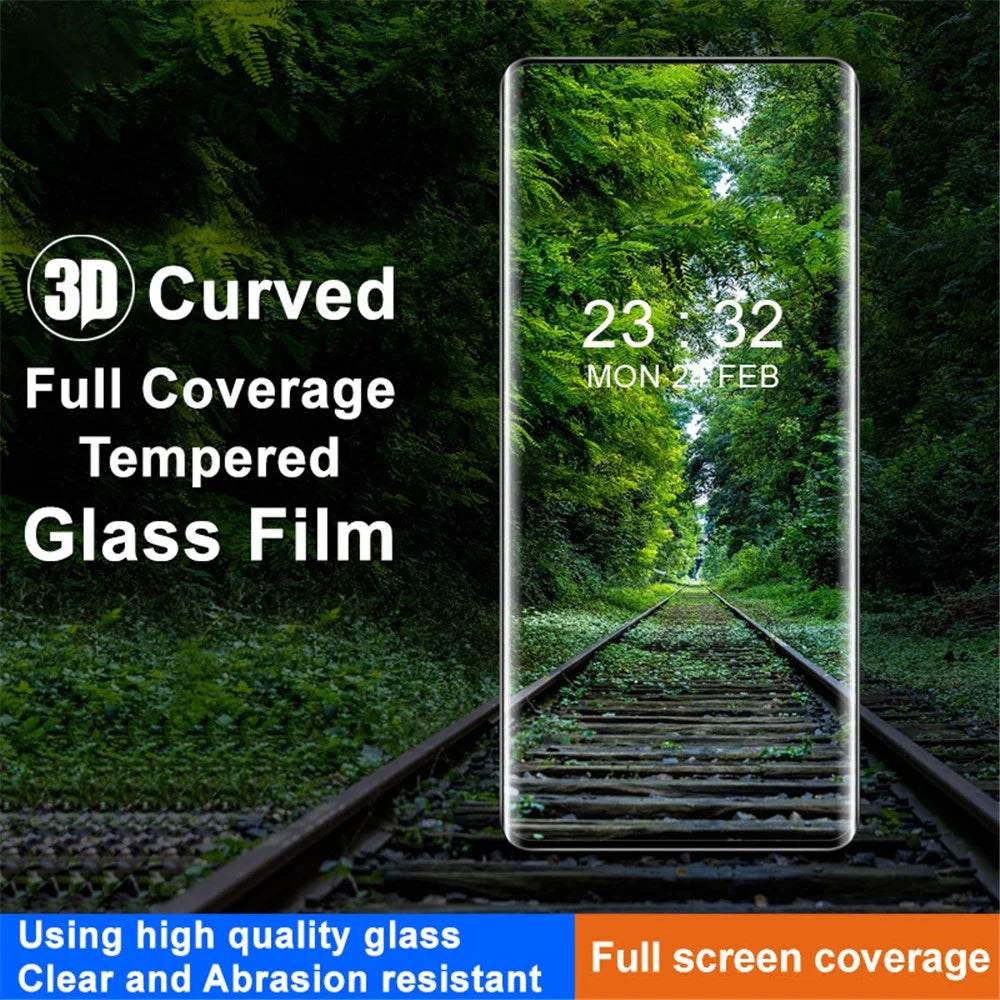 IMAK For vivo iQOO Z9s Pro 5G Tempered Glass Screen Protector 3D Curved Edge - 3