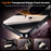 For iPhone 14 Anti-Spy Screen Protector Temered Glass Film with Dust-Proof Net - 3