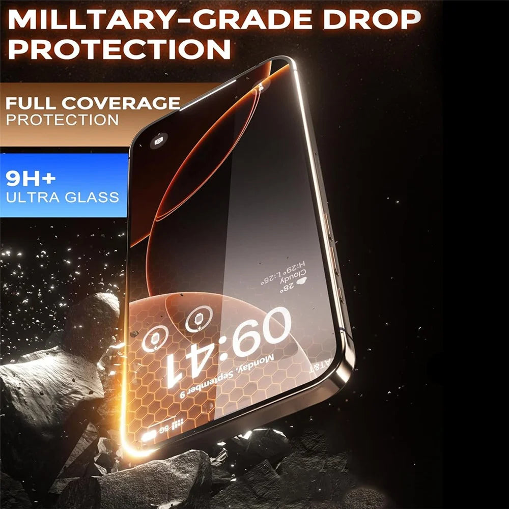 For iPhone 15 Plus Tempered Glass Ultra Clear Screen Protector with Dust-Proof Net - 3