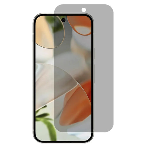 RURIHAI For Google Pixel 9 Pro XL Anti-Spy AGC Glass Screen Protector (Phone Case Version) (Fingerprint Unlock) - 1