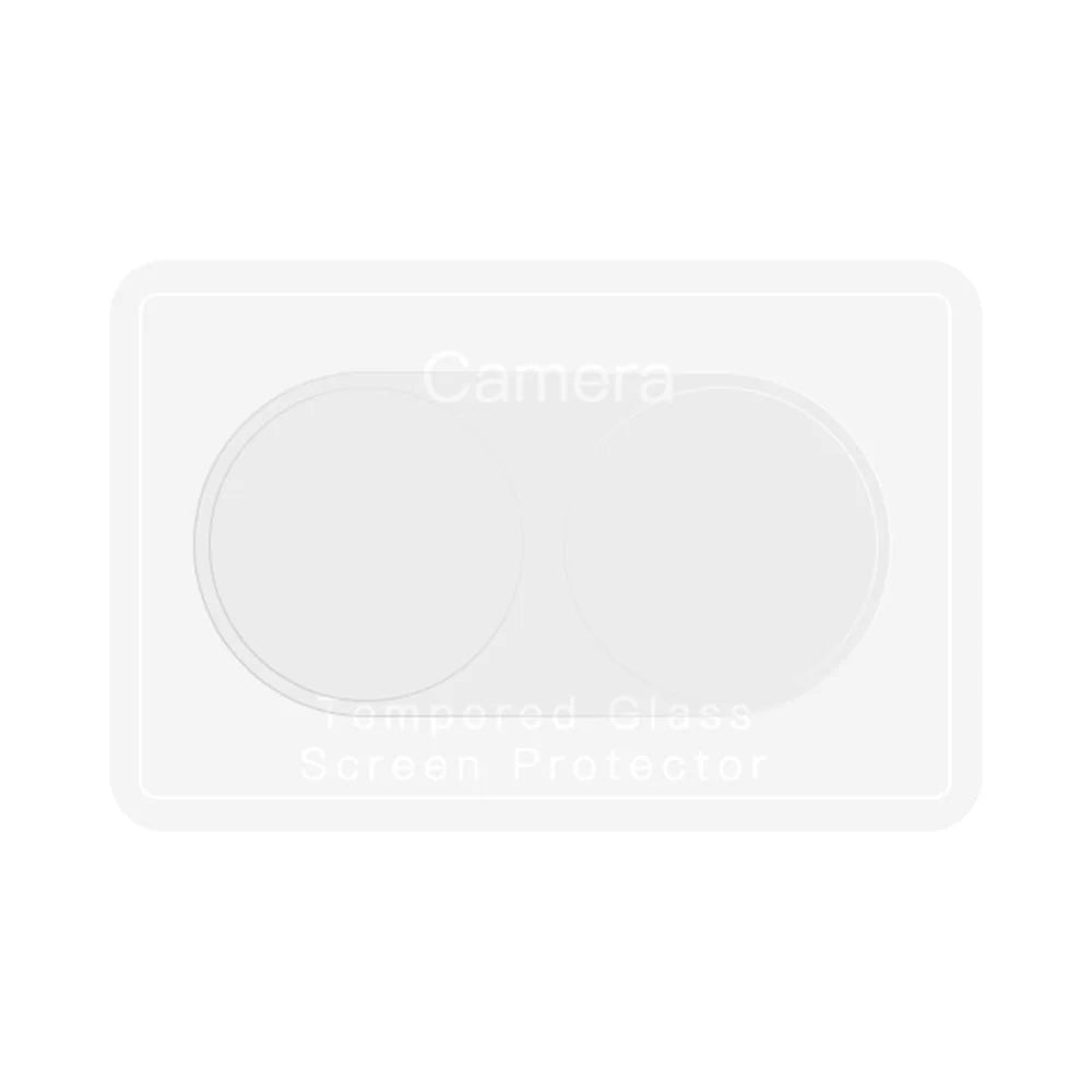 RURIHAI For Realme Note 60 Camera Lens Protector 3D Clear High Aluminum-Silicon Glass Lens Film - 3