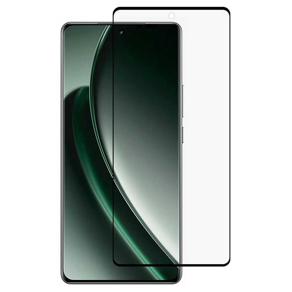 For Realme GT 6 5G Screen Protector 3D Curved Tempered Glass Film Side Glue - 1