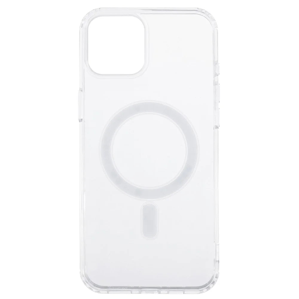 For iPhone 15 Case Compatible with MagSafe TPU+Acrylic Clear Phone Cover with Camera Lens Film - 2