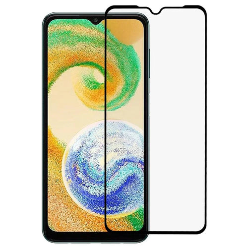 For Samsung Galaxy A04 4G (164.4mm) / A04s 4G (164.7mm) Full Glue Silk Printing Tempered Glass Film Full Cover Anti-abrasion Screen Protector - 1