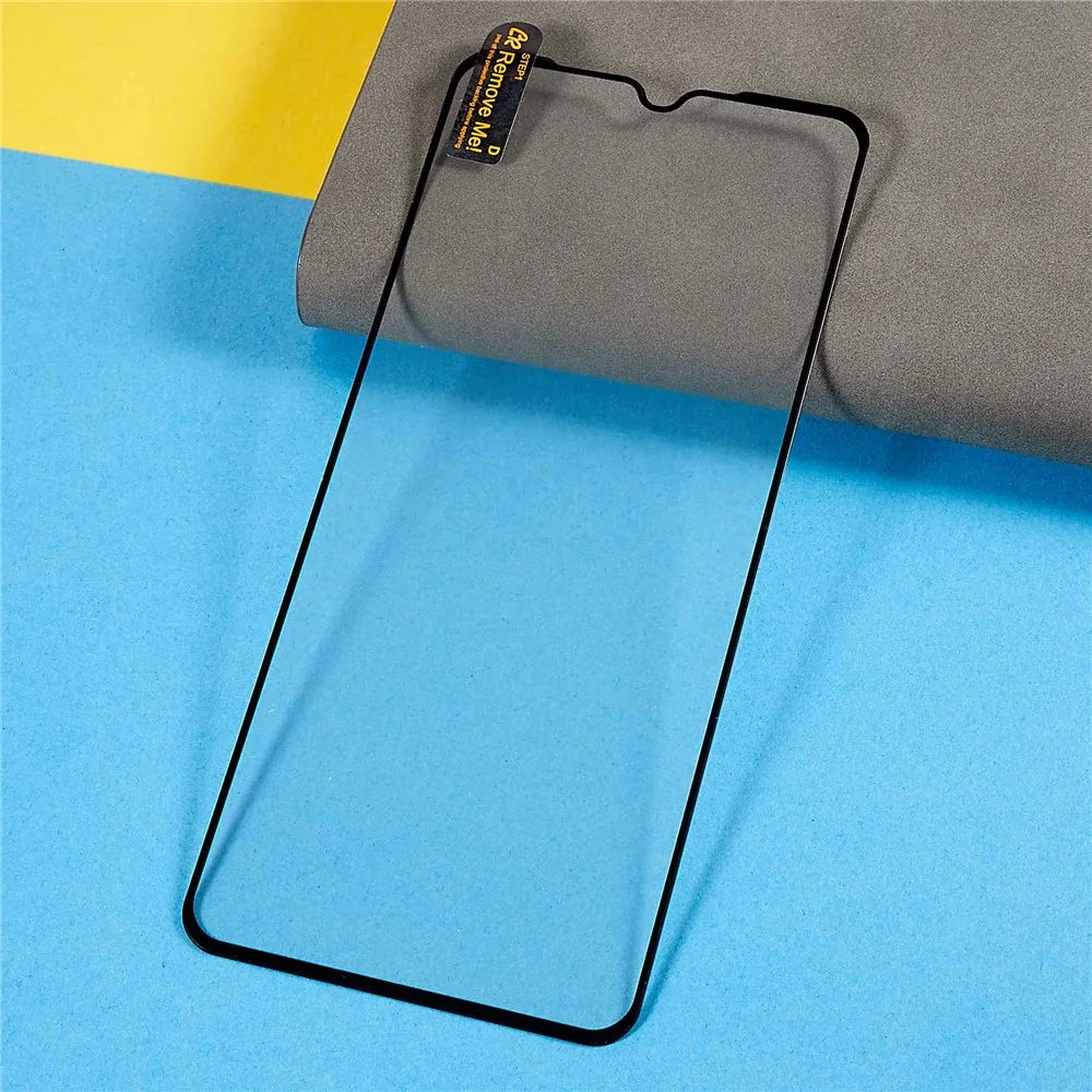 For Samsung Galaxy A04 4G (164.4mm) / A04s 4G (164.7mm) Full Glue Silk Printing Tempered Glass Film Full Cover Anti-abrasion Screen Protector - 6
