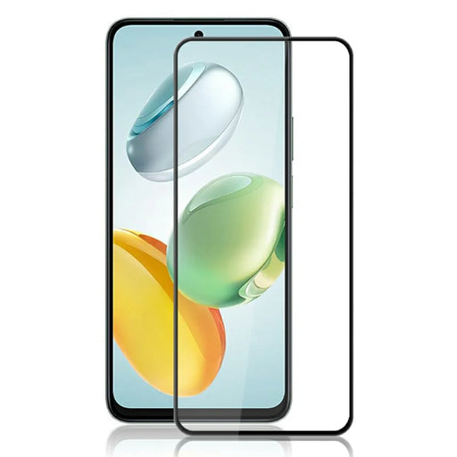 MOCOLO For Honor 200 Smart 5G Screen Protector Anti-Shatter Silk Printing Tempered Glass Film - Black - 1