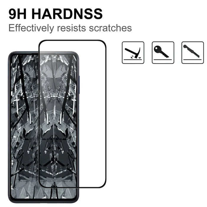 For Samsung Galaxy S25+ AGC Tempered Glass with Black Edge Full Glue Full Coverage Screen Protector - 3