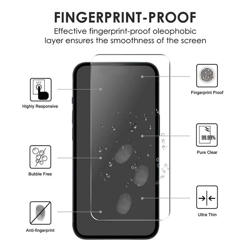 For Samsung Galaxy S25 Screen Protector HD Tempered Glass Film 2.5D - 2