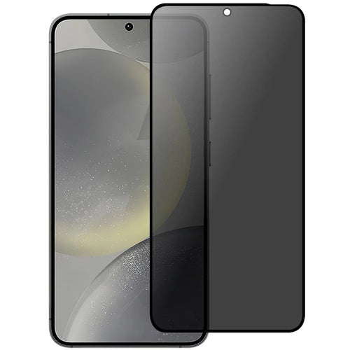 For Samsung Galaxy S25+ Tempered Glass Film 2.5D Arc Edge Anti-spy (Fingerprint Unlock) - 1