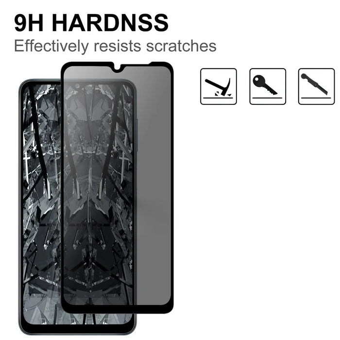 For Samsung Galaxy A23 5G (Global Version) Tempered Glass Screen Protector 2.5D Arc Edge Anti-Spy Film - 3