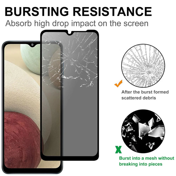 For Samsung Galaxy A23 5G (Global Version) Tempered Glass Screen Protector 2.5D Arc Edge Anti-Spy Film - 4