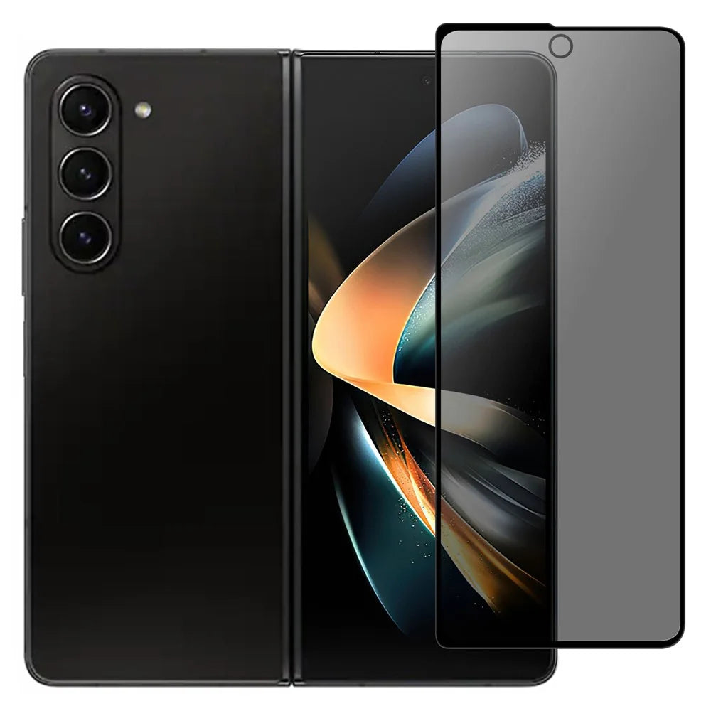 For Samsung Galaxy Z Fold6 5G Front Screen Protector 2.5D Arc Edge Anti-Spy Tempered Glass Film - 1