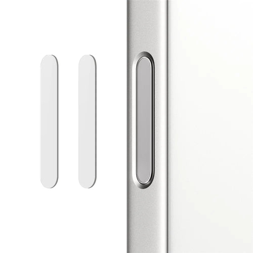 NORTHJO 2Pcs For iPhone 17 Pro Max / 17 Pro / 17 / 16 / 16 Plus / 16 Pro / 16 Pro Max Camera Control Button Cover Protector Tempered Glass Film - White - 1
