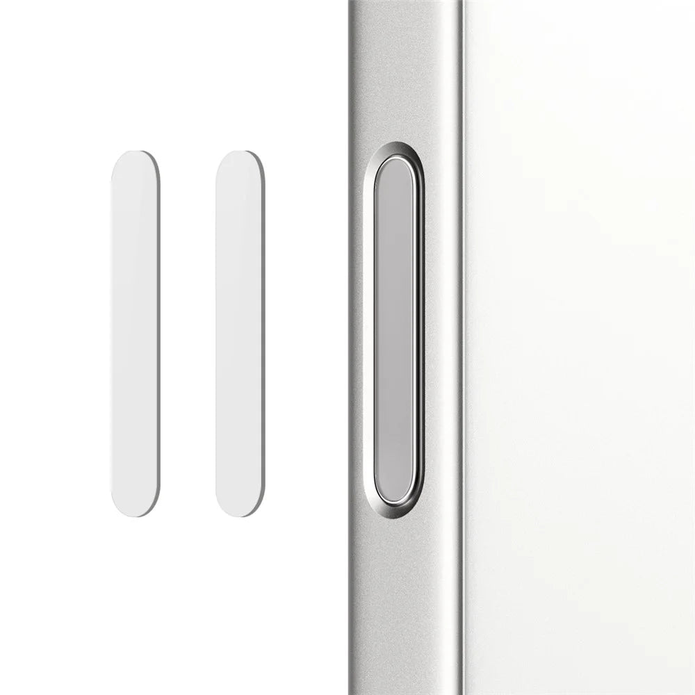 NORTHJO 2Pcs For iPhone 17 Pro Max / 17 Pro / 17 / 16 / 16 Plus / 16 Pro / 16 Pro Max Camera Control Button Cover Protector Tempered Glass Film - White - 1