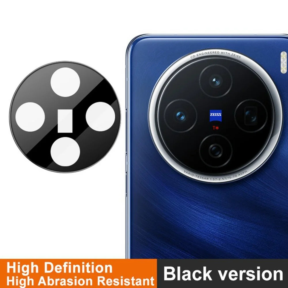 IMAK For vivo X200 5G Camera Lens Protector Tempered Glass HD Clear Lens Film (Black Version) - 3