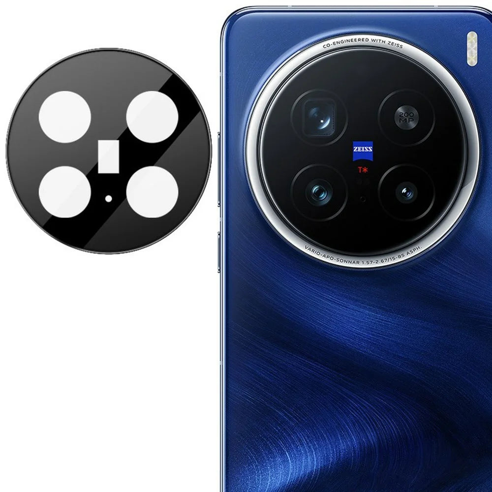 IMAK For vivo X200 Pro 5G Camera Lens Protector Tempered Glass HD Clear Lens Film (Black Version) - 1
