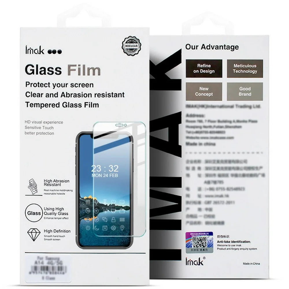 IMAK H Series For Motorola Moto G35 5G Tempered Glass Screen Protector Shatter-Proof Protection - 7