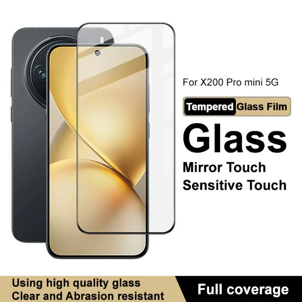 IMAK Pro+ Series For vivo X200 Pro mini 5G Tempered Glass Full Screen Protector Sensitive Touch Film - 3