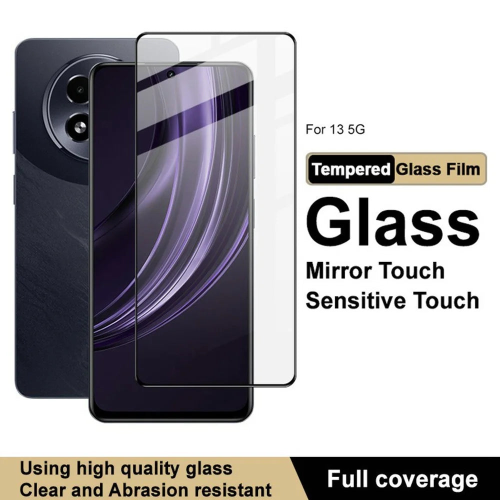 IMAK Pro+ Series For Realme 13 5G Tempered Glass Full Screen Protector Sensitive Touch Film - 3