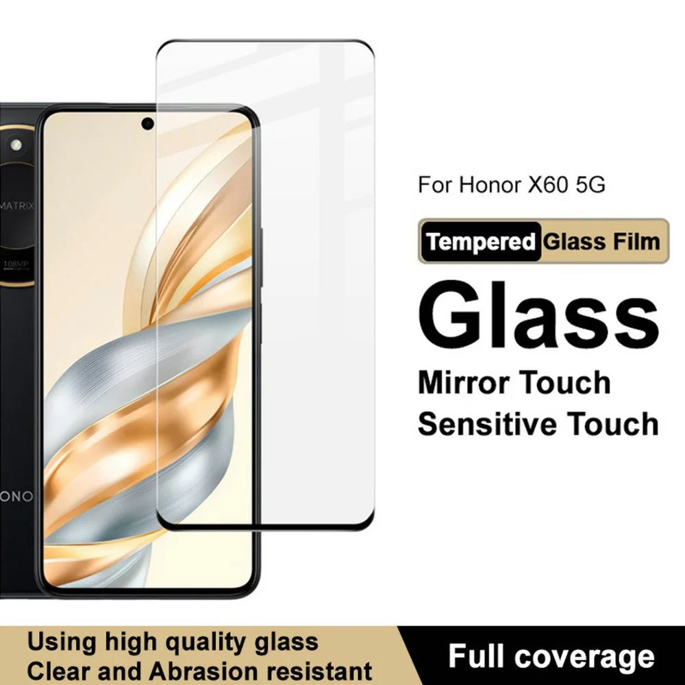 IMAK Pro+ Series For Honor X60 5G Tempered Glass Full Screen Protector Sensitive Touch Film - 3