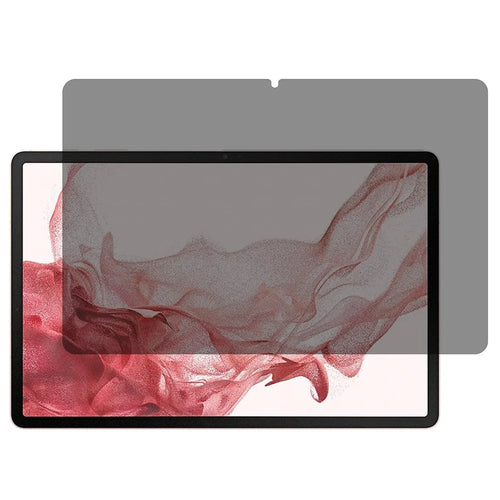 Anti-Spy Screen Protector for Samsung Galaxy Tab S10+ / Tab S9+ / Tab S8+ / Tab S7+ Tempered Glass 0.3mm Arc Edge Film - 1