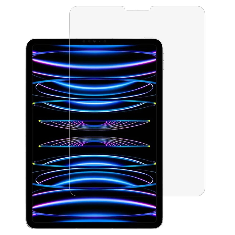 For iPad Pro 12.9 (2022) / (2020) / (2018) Tempered Glass Screen Protector Arc Edge Matte Screen Film - 1