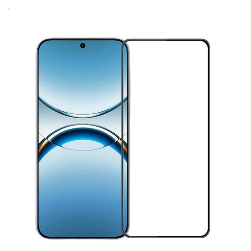 MOFI For Oppo Find X8 5G Screen Protector  9H 3D Curved Tempered Glass Film - Black - 1