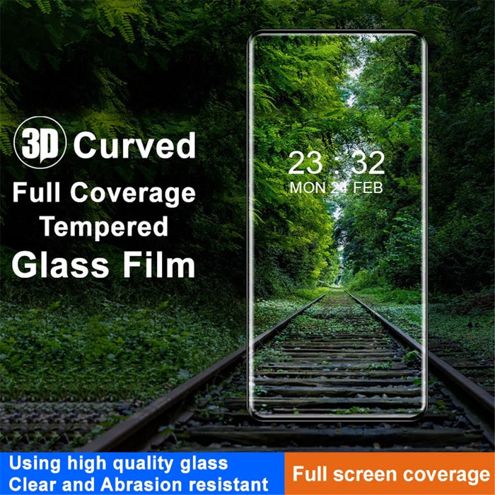 IMAK For vivo Y300 Pro 5G Screen Guard 3D Curved Edge Tempered Glass Screen Protector - 3