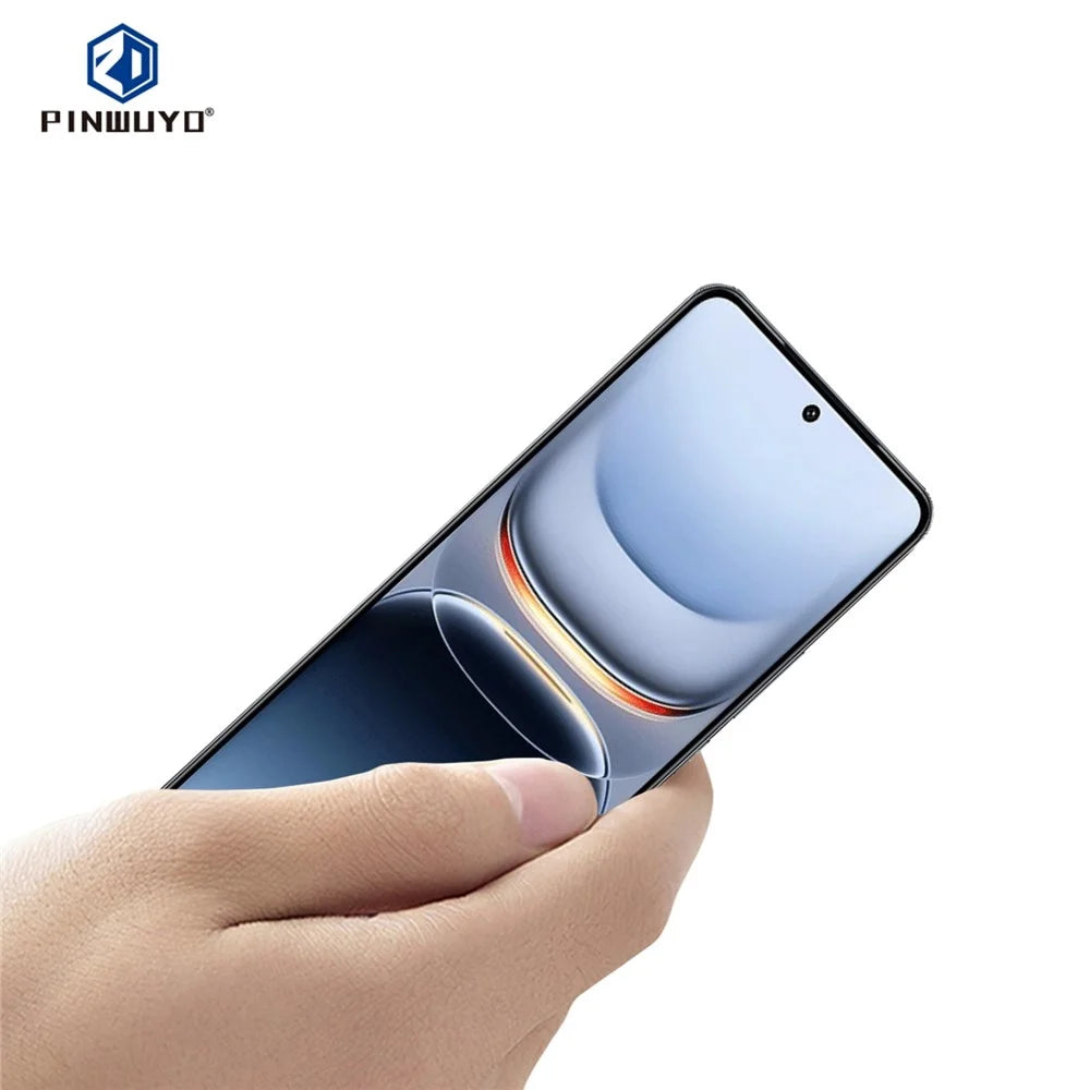 PINWUYO For Oppo Find X8 5G  JK Series-2 High Aluminium-Silicon Glass Film 9H Full Screen Protector - Black - 2