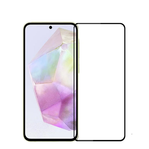 PINWUYO For Samsung Galaxy A36 5G / A56 5G  JK Series-2 High Aluminium-Silicon Glass Film 9H Full Screen Protector - Black - 1
