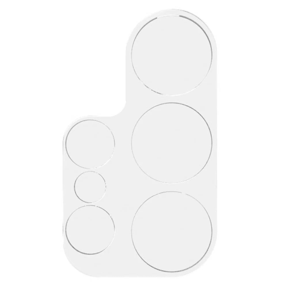RURIHAI For Samsung Galaxy S25 Ultra Camera Lens Protector 3D Clear High Aluminum-Silicon Glass Lens Film - 2