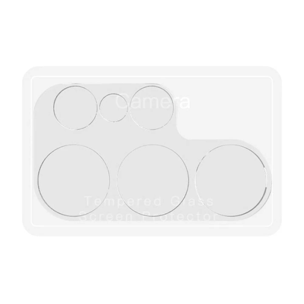 RURIHAI For Samsung Galaxy S25 Ultra Camera Lens Protector 3D Clear High Aluminum-Silicon Glass Lens Film - 6
