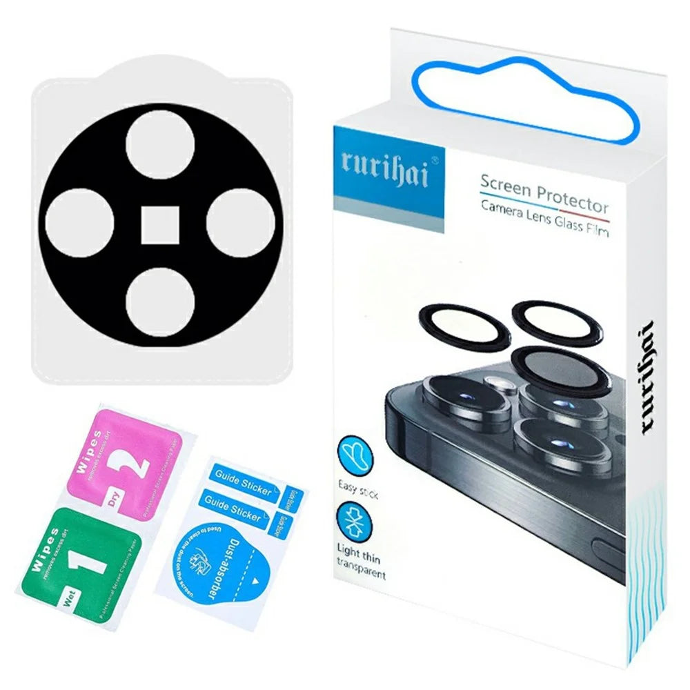 RURIHAI For Oppo Find X8 Pro 5G Lens Protector AR Ultra Clear High Aluminium-Silicon Glass Film - 4
